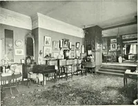 An illustration from The modern home; a book of British domestic architecture for moderate incomes; a companion volume to "The British home of to-day"; (1906)