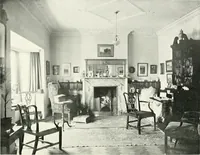An illustration from The modern home; a book of British domestic architecture for moderate incomes; a companion volume to "The British home of to-day"; (1906)