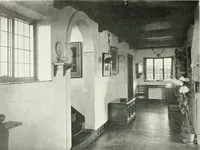 An illustration from The modern home; a book of British domestic architecture for moderate incomes; a companion volume to "The British home of to-day"; (1906)