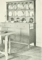 An illustration from The modern home; a book of British domestic architecture for moderate incomes; a companion volume to "The British home of to-day"; (1906)