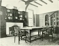 An illustration from The modern home; a book of British domestic architecture for moderate incomes; a companion volume to "The British home of to-day"; (1906)
