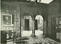 An illustration from The modern home; a book of British domestic architecture for moderate incomes; a companion volume to "The British home of to-day"; (1906)