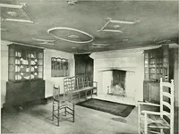 An illustration from The modern home; a book of British domestic architecture for moderate incomes; a companion volume to "The British home of to-day"; (1906)