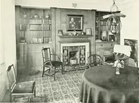 An illustration from The modern home; a book of British domestic architecture for moderate incomes; a companion volume to "The British home of to-day"; (1906)