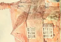 An illustration from The modern home; a book of British domestic architecture for moderate incomes; a companion volume to "The British home of to-day"; (1906)
