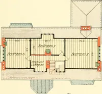 An illustration from The modern home; a book of British domestic architecture for moderate incomes; a companion volume to "The British home of to-day"; (1906)