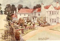 Picture 49 of 299 from The modern home; a book of British domestic architecture for moderate incomes; a companion volume to "The British home of to-day"; (1906), leaf 64
