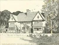 An illustration from The modern home; a book of British domestic architecture for moderate incomes; a companion volume to "The British home of to-day"; (1906)