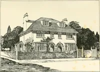 An illustration from The modern home; a book of British domestic architecture for moderate incomes; a companion volume to "The British home of to-day"; (1906)