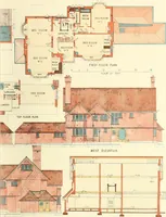 Picture 61 of 299 from The modern home; a book of British domestic architecture for moderate incomes; a companion volume to "The British home of to-day"; (1906), leaf 76