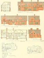 Picture 62 of 299 from The modern home; a book of British domestic architecture for moderate incomes; a companion volume to "The British home of to-day"; (1906), leaf 77