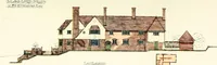 An illustration from The modern home; a book of British domestic architecture for moderate incomes; a companion volume to "The British home of to-day"; (1906)