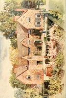 An illustration from The modern home; a book of British domestic architecture for moderate incomes; a companion volume to "The British home of to-day"; (1906)