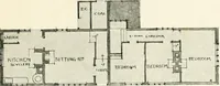 An illustration from The modern home; a book of British domestic architecture for moderate incomes; a companion volume to "The British home of to-day"; (1906)