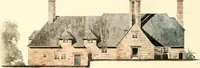 An illustration from The modern home; a book of British domestic architecture for moderate incomes; a companion volume to "The British home of to-day"; (1906)