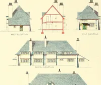 Picture 107 of 304 from The modern home : a book of British domestic architectvre for moderate incomes; a companion volvme to "The British home of to-day" (1906), leaf 101