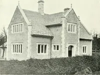 An illustration from The modern home : a book of British domestic architectvre for moderate incomes; a companion volvme to "The British home of to-day" (1906)