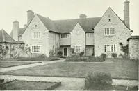 An illustration from The modern home : a book of British domestic architectvre for moderate incomes; a companion volvme to "The British home of to-day" (1906)