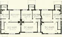 An illustration from The modern home : a book of British domestic architectvre for moderate incomes; a companion volvme to "The British home of to-day" (1906)