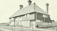 An illustration from The modern home : a book of British domestic architectvre for moderate incomes; a companion volvme to "The British home of to-day" (1906)