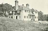 An illustration from The modern home : a book of British domestic architectvre for moderate incomes; a companion volvme to "The British home of to-day" (1906)