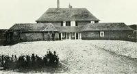 An illustration from The modern home : a book of British domestic architectvre for moderate incomes; a companion volvme to "The British home of to-day" (1906)