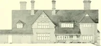 An illustration from The modern home : a book of British domestic architectvre for moderate incomes; a companion volvme to "The British home of to-day" (1906)