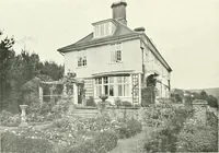 An illustration from The modern home : a book of British domestic architectvre for moderate incomes; a companion volvme to "The British home of to-day" (1906)