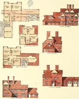 Picture 171 of 304 from The modern home : a book of British domestic architectvre for moderate incomes; a companion volvme to "The British home of to-day" (1906), leaf 135