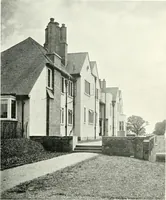 An illustration from The modern home : a book of British domestic architectvre for moderate incomes; a companion volvme to "The British home of to-day" (1906)
