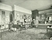 An illustration from The modern home : a book of British domestic architectvre for moderate incomes; a companion volvme to "The British home of to-day" (1906)