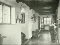 An illustration from The modern home : a book of British domestic architectvre for moderate incomes; a companion volvme to "The British home of to-day" (1906)