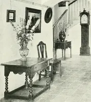 An illustration from The modern home : a book of British domestic architectvre for moderate incomes; a companion volvme to "The British home of to-day" (1906)