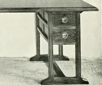 An illustration from The modern home : a book of British domestic architectvre for moderate incomes; a companion volvme to "The British home of to-day" (1906)