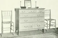An illustration from The modern home : a book of British domestic architectvre for moderate incomes; a companion volvme to "The British home of to-day" (1906)