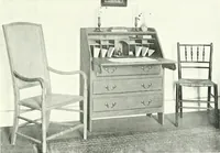 An illustration from The modern home : a book of British domestic architectvre for moderate incomes; a companion volvme to "The British home of to-day" (1906)