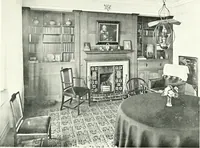 An illustration from The modern home : a book of British domestic architectvre for moderate incomes; a companion volvme to "The British home of to-day" (1906)