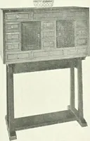 An illustration from The modern home : a book of British domestic architectvre for moderate incomes; a companion volvme to "The British home of to-day" (1906)