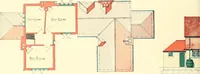 An illustration from The modern home : a book of British domestic architectvre for moderate incomes; a companion volvme to "The British home of to-day" (1906)