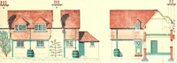 An illustration from The modern home : a book of British domestic architectvre for moderate incomes; a companion volvme to "The British home of to-day" (1906)