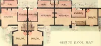 Picture 20 of 304 from The modern home : a book of British domestic architectvre for moderate incomes; a companion volvme to "The British home of to-day" (1906), leaf 43