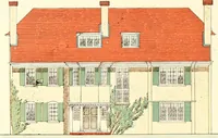 Picture 26 of 304 from The modern home : a book of British domestic architectvre for moderate incomes; a companion volvme to "The British home of to-day" (1906), leaf 55