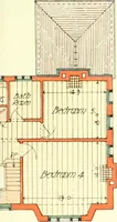 An illustration from The modern home : a book of British domestic architectvre for moderate incomes; a companion volvme to "The British home of to-day" (1906)