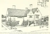 An illustration from The modern home : a book of British domestic architectvre for moderate incomes; a companion volvme to "The British home of to-day" (1906)
