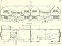Picture 43 of 304 from The modern home : a book of British domestic architectvre for moderate incomes; a companion volvme to "The British home of to-day" (1906), leaf 62