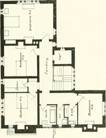 An illustration from The modern home : a book of British domestic architectvre for moderate incomes; a companion volvme to "The British home of to-day" (1906)