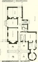 An illustration from The modern home : a book of British domestic architectvre for moderate incomes; a companion volvme to "The British home of to-day" (1906)