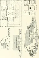 An illustration from The modern home : a book of British domestic architectvre for moderate incomes; a companion volvme to "The British home of to-day" (1906)