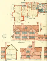 An illustration from The modern home : a book of British domestic architectvre for moderate incomes; a companion volvme to "The British home of to-day" (1906)