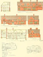 An illustration from The modern home : a book of British domestic architectvre for moderate incomes; a companion volvme to "The British home of to-day" (1906)